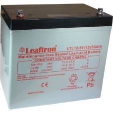 akumulátor Leaftron LTL12-55 (12V/55Ah)