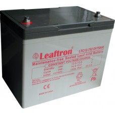 akumulátor Leaftron LTC12-75 (12V/75Ah)