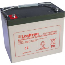 akumulátor Leaftron LTL12-75 (12V/75Ah)