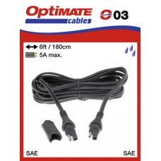 O03 / SAE-63 příslušenství k Accumate a Optimate - Voděodolný prodlužovací kabel (1,8 m)
