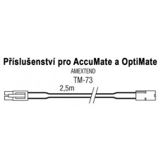 TM-73 příslušenství k Accumate a Optimate - prodlužovací kabel 2,5m