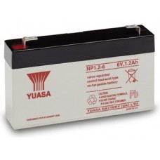 akumulátor Yuasa NP1,2-6 (6V/1,2Ah)