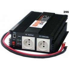 Měnič napětí z 12V DC na 230V AC 1200W trvale